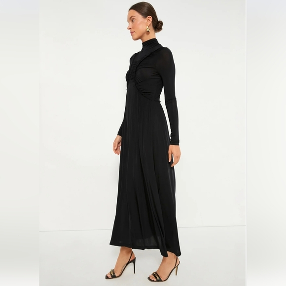 Ulla Johnson NWTs Noir Oriana Dress - Picture 3 of 8